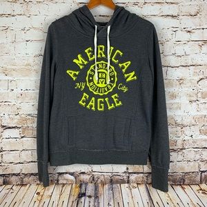 Women’s American Eagle Gray Hoodie Sweatshirt